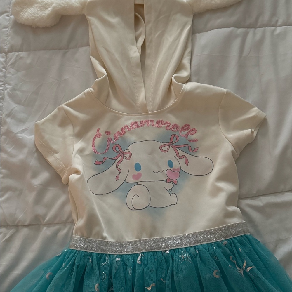 Cute Cinnamaroll Hooded Dress